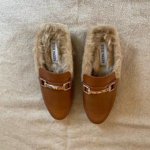 Steve Madden Khloe Cognac Mules